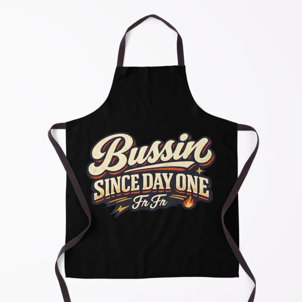 Item preview, Bussin Since Day One Brainrot Gen Z Meme Shirt designed and sold by ArcanePrintsxo.