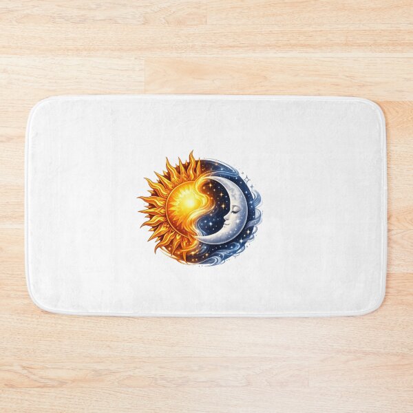 Item preview, Sun and Moon Balance Celestial Yin Yang – Cosmic Spiritual Sun Moon Harmony Design designed and sold by ArtWaveStudio8.