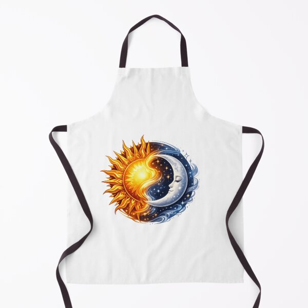 Item preview, Sun and Moon Balance Celestial Yin Yang – Cosmic Spiritual Sun Moon Harmony Design designed and sold by ArtWaveStudio8.