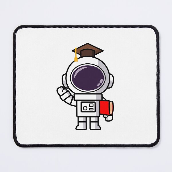 Item preview, Cute Graduation Astronaut reading a book designed and sold by NoeySmiley55.
