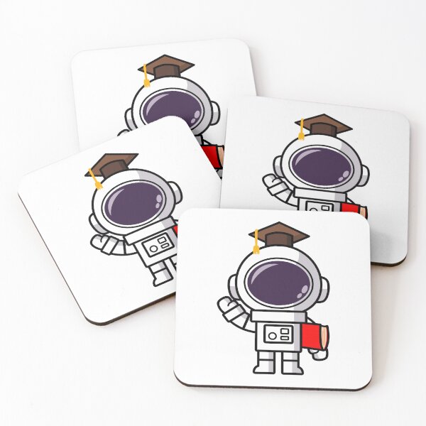 Item preview, Cute Graduation Astronaut reading a book designed and sold by NoeySmiley55.