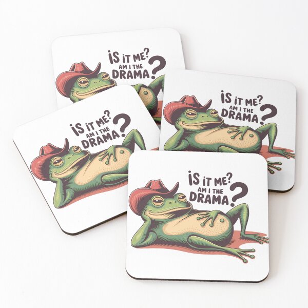 Item preview, Funny Cowboy Frog designed and sold by KrisGraphic45.