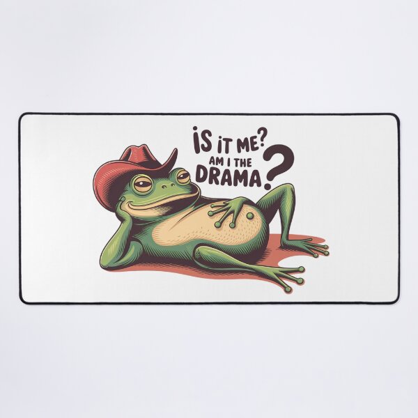 Item preview, Funny Cowboy Frog designed and sold by KrisGraphic45.