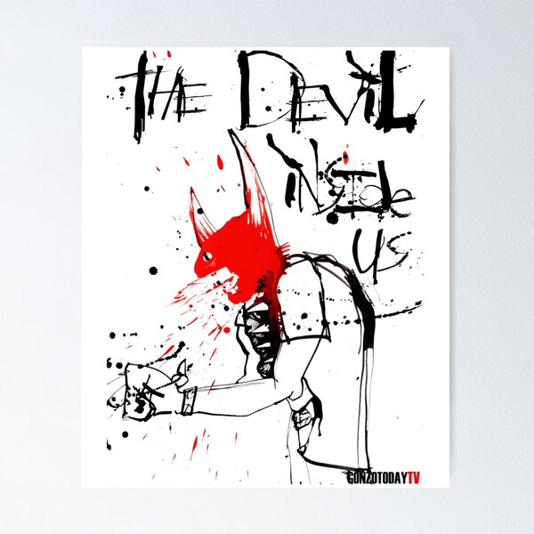 Item preview, Gonzo: The Devil Inside Us  designed and sold by Sunny Das.