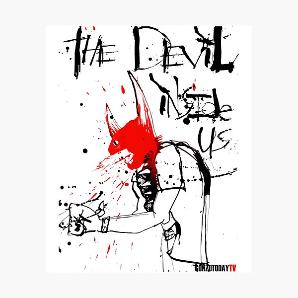 Item preview, Gonzo: The Devil Inside Us  designed and sold by Sunny Das.
