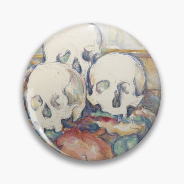Item preview, The Three Skulls by Paul Cézanne: Post Impressionist Still Life Poster designed and sold by artofuniverse.