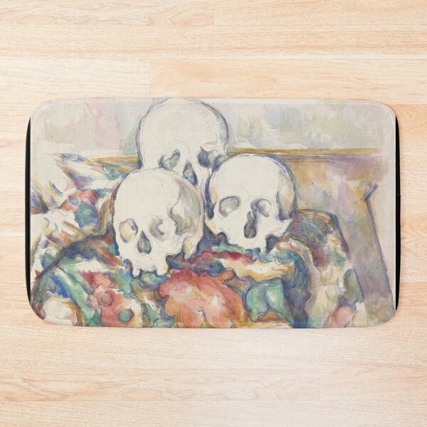 Item preview, The Three Skulls by Paul Cézanne: Post Impressionist Still Life Poster designed and sold by artofuniverse.
