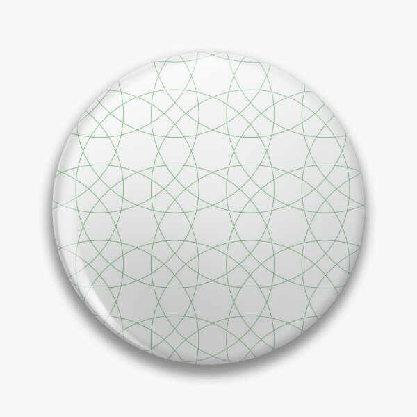 Item preview, Soft Aqua Green Abstract Interlaced Geometric Waves Pattern designed and sold by SurfaceLab.