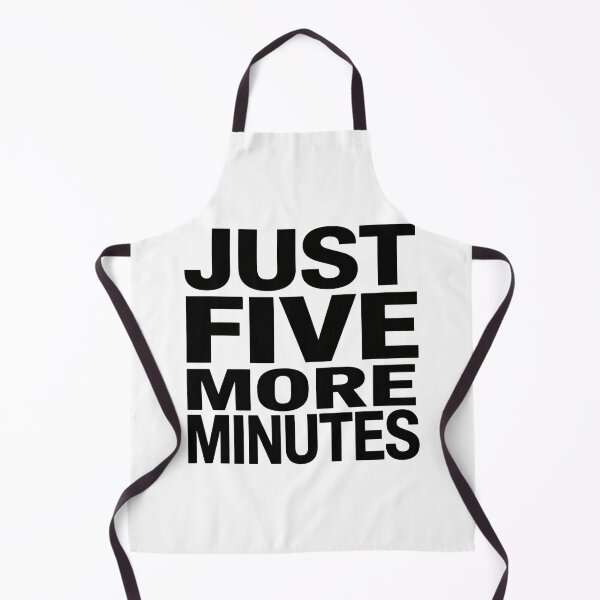 Item preview, Just Five More Minutes Gamer Funny Quote designed and sold by Katzpy.