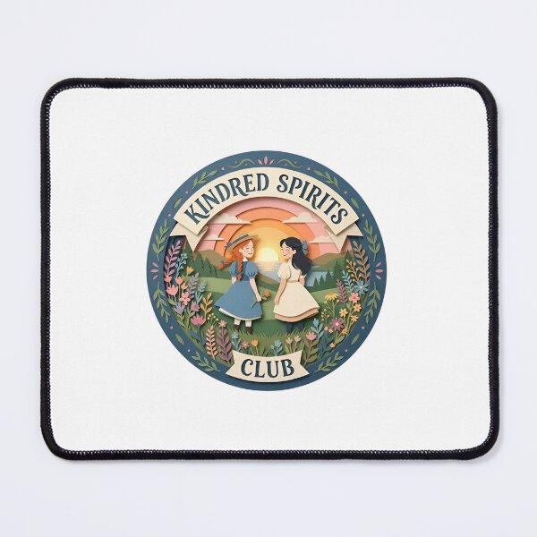 Item preview, Kindred Spirits Club Anne and Diana Paper Cut Sunset Art designed and sold by Fenay Designs.