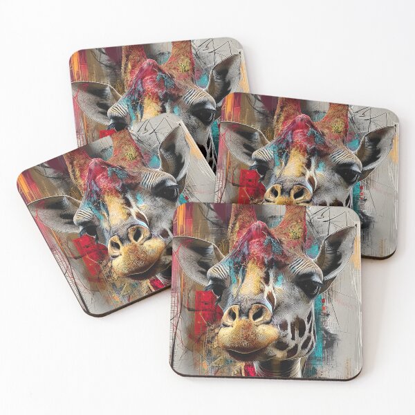 Item preview, Giraffe in urban art style designed and sold by drizzd.