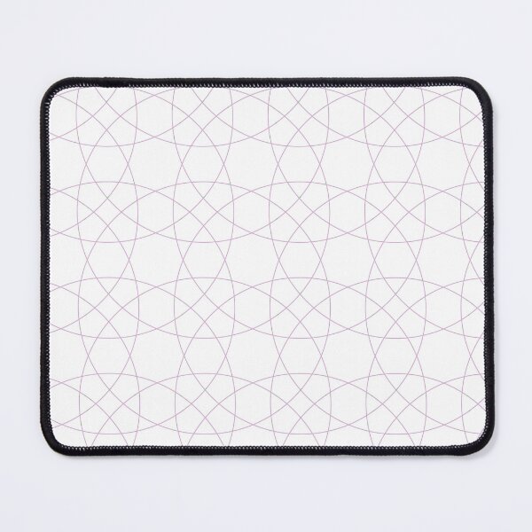 Item preview, Lavender Abstract Interlaced Geometric Waves Pattern designed and sold by SurfaceLab.
