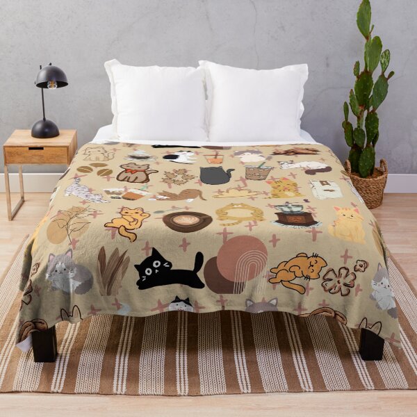 Item preview, cats and coffee designed and sold by Oits.
