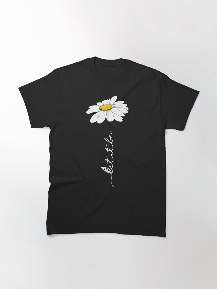 black daisy shirt