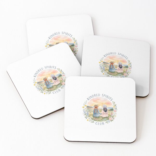 Item preview, Kindred Spirits Club Anne Diana Sunset Ocean Watercolor designed and sold by Fenay Designs.