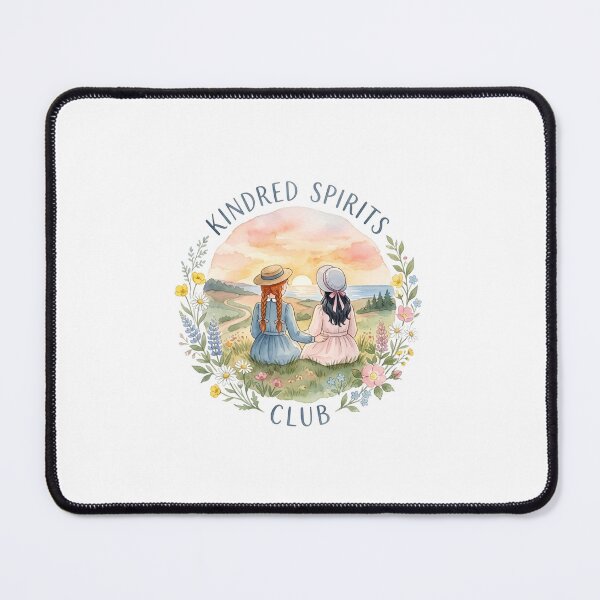 Item preview, Kindred Spirits Club Anne Diana Sunset Ocean Watercolor designed and sold by Fenay Designs.