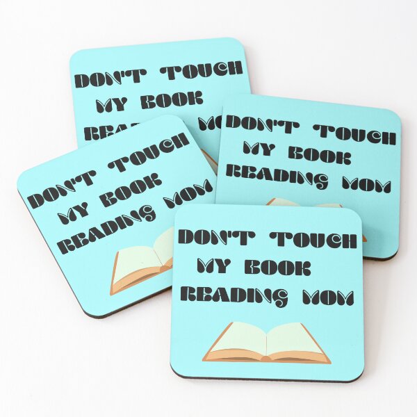 Item preview, Don't Touch My Book – Reading Mom Quiet Time Funny Book Lover Design designed and sold by Yassine SEBA.