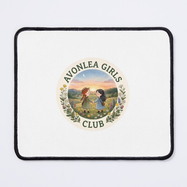 Item preview, Avonlea Girls Club Anne and Diana Cute Friendship Art designed and sold by Fenay Designs.