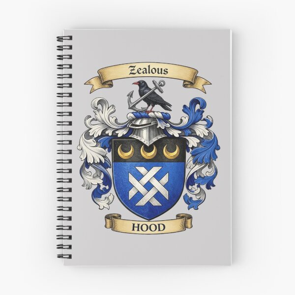 Item preview, The Hood Family Coat of Arms designed and sold by BagTown Clans.