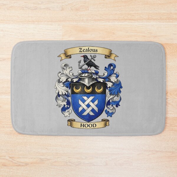 Item preview, The Hood Family Coat of Arms designed and sold by BagTown Clans.
