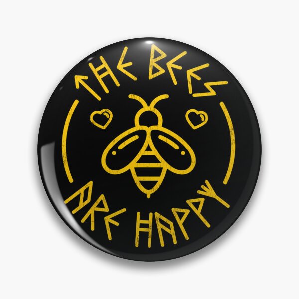 Item preview, Valheim The Bees Are Happy  designed and sold by elsharifstore.