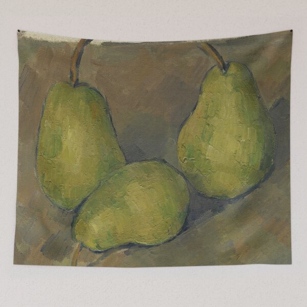 Item preview, The Tree By the Bend by Paul Cézanne: Post Impressionist Landscape Print designed and sold by artofuniverse.