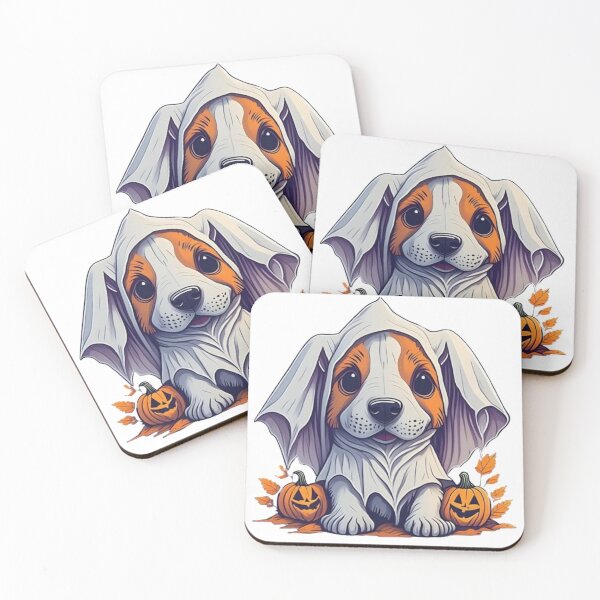 Item preview, Spooky Cute Beagle Ghost Puppy designed and sold by KrisGraphic45.