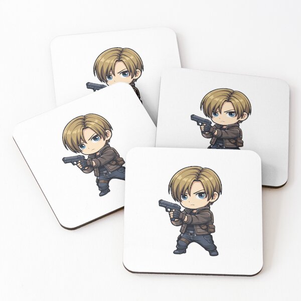 Item preview, Chibi Leon Kennedy Hero – Cute Survival Horror Gaming Character designed and sold by Custom Crest.