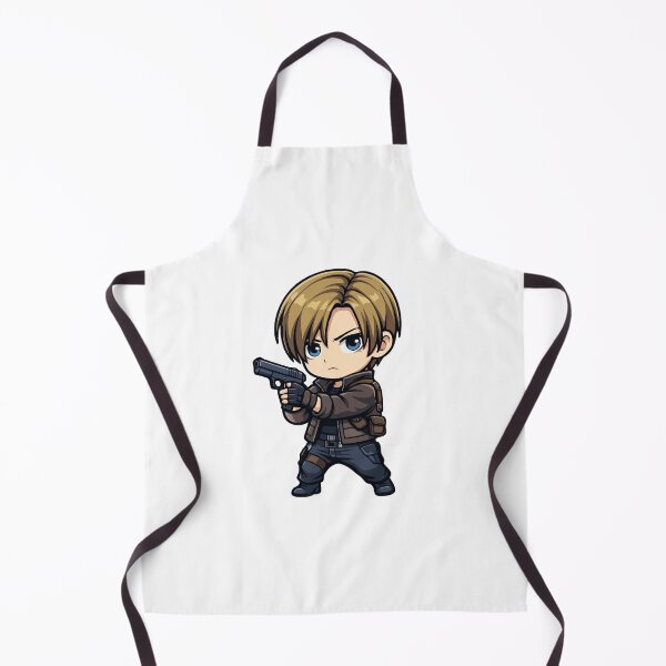 Item preview, Chibi Leon Kennedy Hero – Cute Survival Horror Gaming Character designed and sold by Custom Crest.