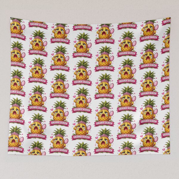 Item preview, Drama Queen Pineapple designed and sold by PriyankaSonara.