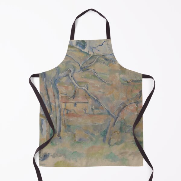 Item preview, The Tree By the Bend by Paul Cézanne: Post Impressionist Landscape Print designed and sold by artofuniverse.