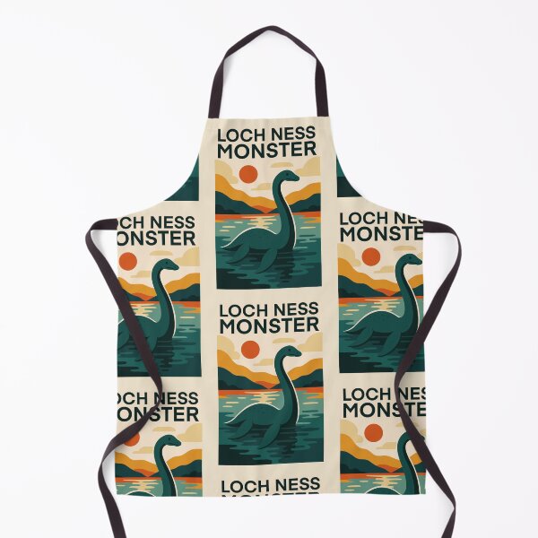Item preview, Mid-century Modern Bauhaus Loch Ness Monster designed and sold by Ghost on Toast.