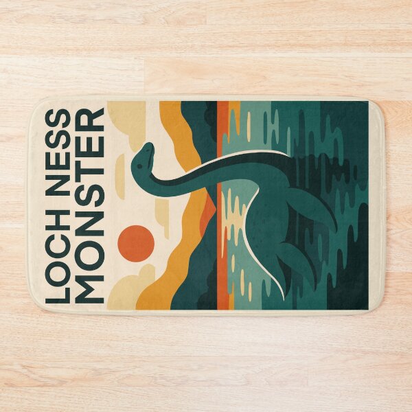 Item preview, Mid-century Modern Bauhaus Loch Ness Monster designed and sold by Ghost on Toast.