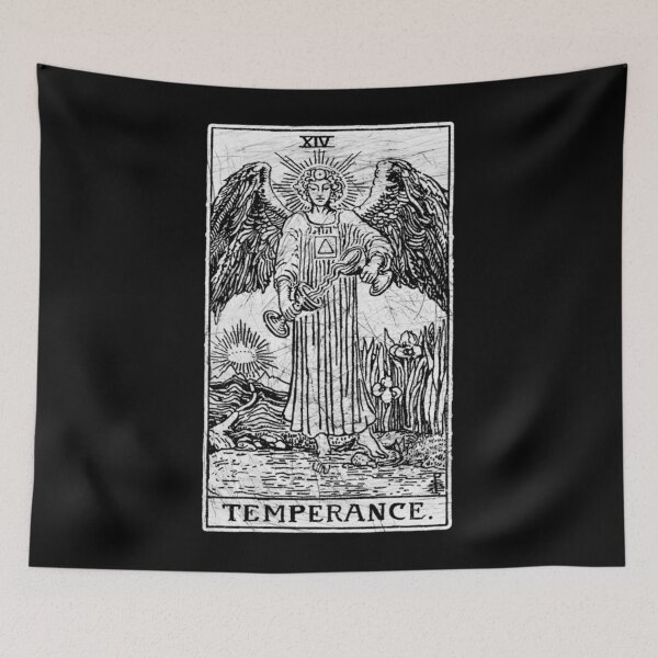 Item preview, Temperance Tarot Card - Major Arcana - fortune telling - occult Essential designed and sold by jadefujiwara.
