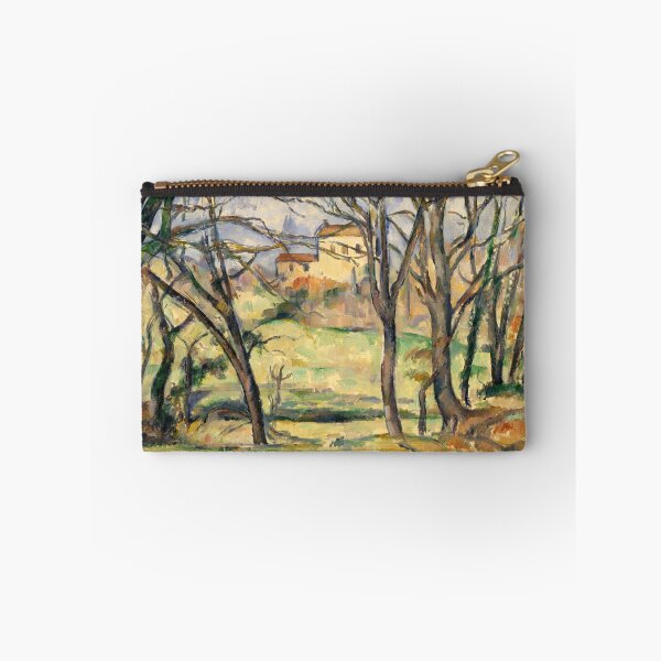 Item preview, The Tree By the Bend by Paul Cézanne: Post Impressionist Landscape Print designed and sold by artofuniverse.