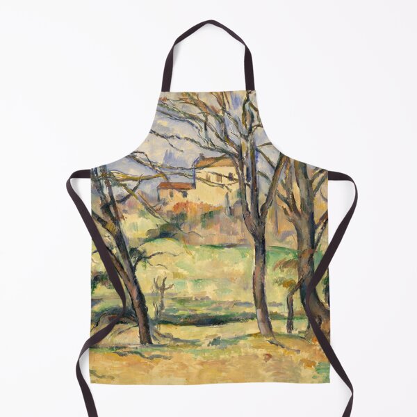 Item preview, The Tree By the Bend by Paul Cézanne: Post Impressionist Landscape Print designed and sold by artofuniverse.