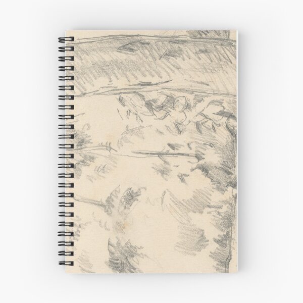 Item preview, The Tree By the Bend by Paul Cézanne: Post Impressionist Landscape Print designed and sold by artofuniverse.