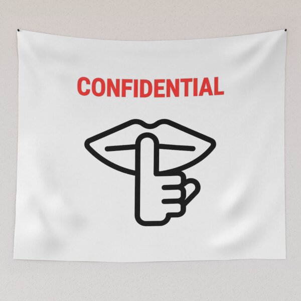 Item preview, Confidential... Shhh designed and sold by TheMackieShop.
