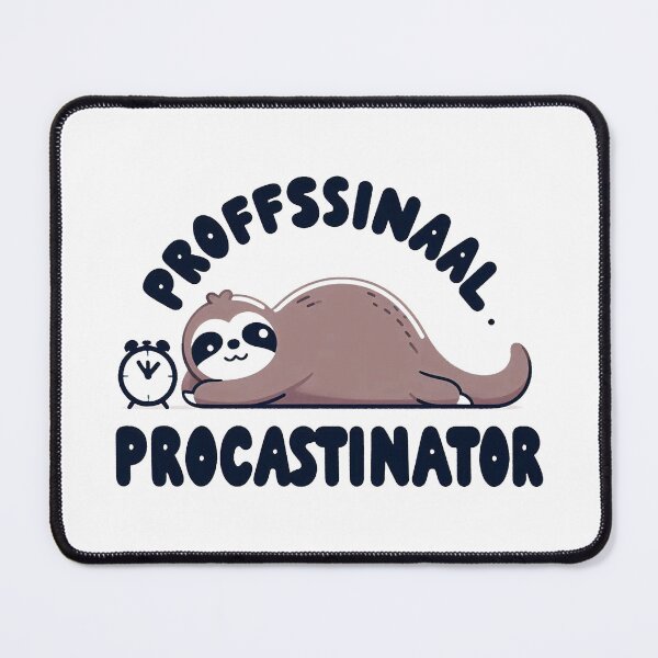 Item preview, professional procrastinator  designed and sold by Meemaart.