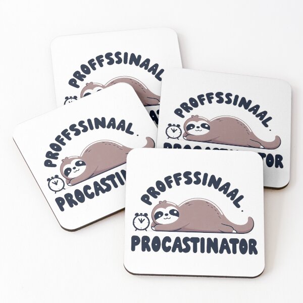 Item preview, professional procrastinator  designed and sold by Meemaart.