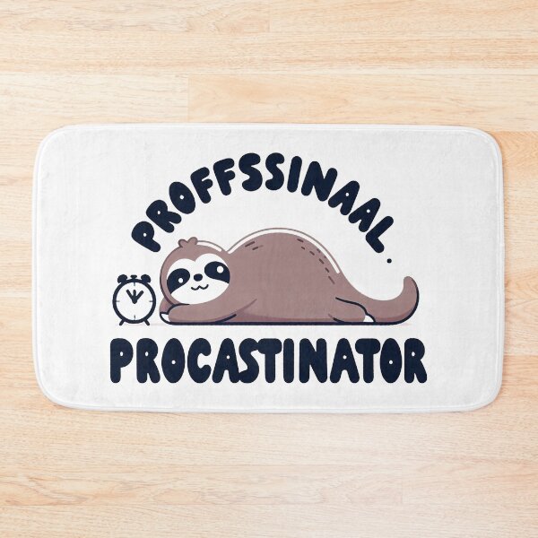 Item preview, professional procrastinator  designed and sold by Meemaart.