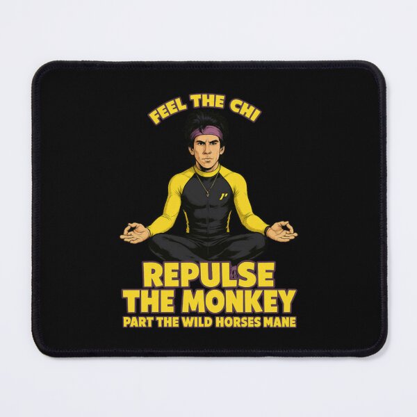 Item preview, Feel The Chi Repulse The Monkey Part The Wild Horses Mane Tony Perkis – Heavyweights Fitness Villain Comic Style  designed and sold by jadefujiwara.