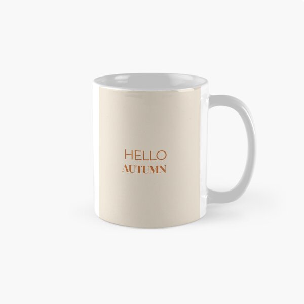 Item preview, Hello Autumn – Cozy Minimal Fall Typography Design designed and sold by J-Nature-Vibes.