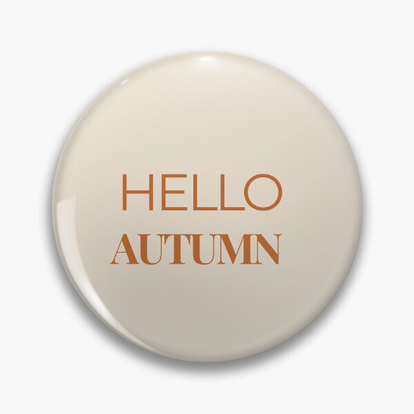 Item preview, Hello Autumn – Cozy Minimal Fall Typography Design designed and sold by J-Nature-Vibes.