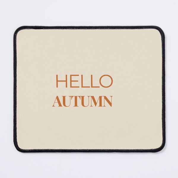 Item preview, Hello Autumn – Cozy Minimal Fall Typography Design designed and sold by J-Nature-Vibes.