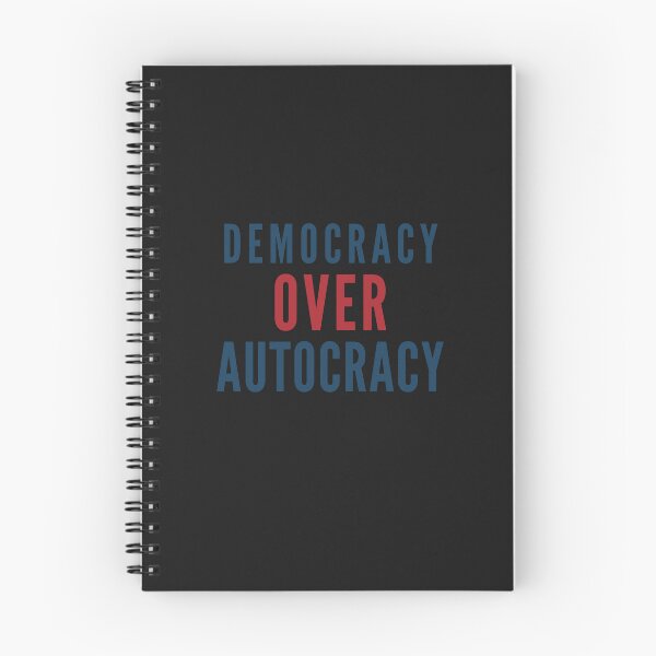 Item preview, Democracy Over Autocracy: Bold Political Protest Statement Design designed and sold by elynne9.