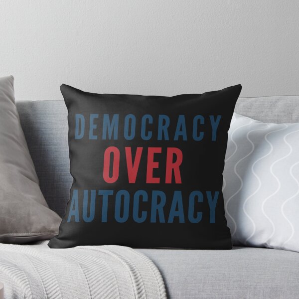 Item preview, Democracy Over Autocracy: Bold Political Protest Statement Design designed and sold by elynne9.
