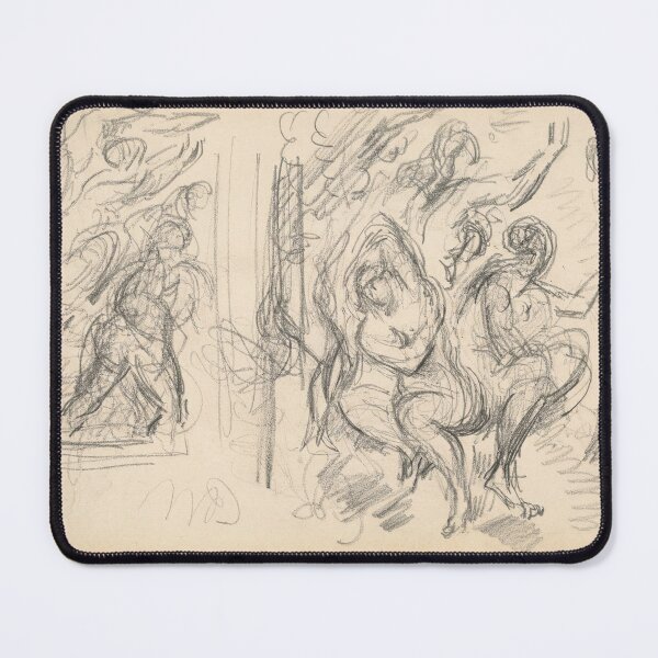 Item preview, Two Studies for the Judgement of Paris by Paul Cézanne: Figurative Sketch Poster designed and sold by artofuniverse.