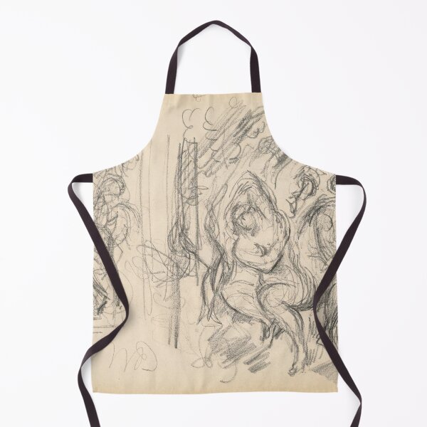 Item preview, Two Studies for the Judgement of Paris by Paul Cézanne: Figurative Sketch Poster designed and sold by artofuniverse.