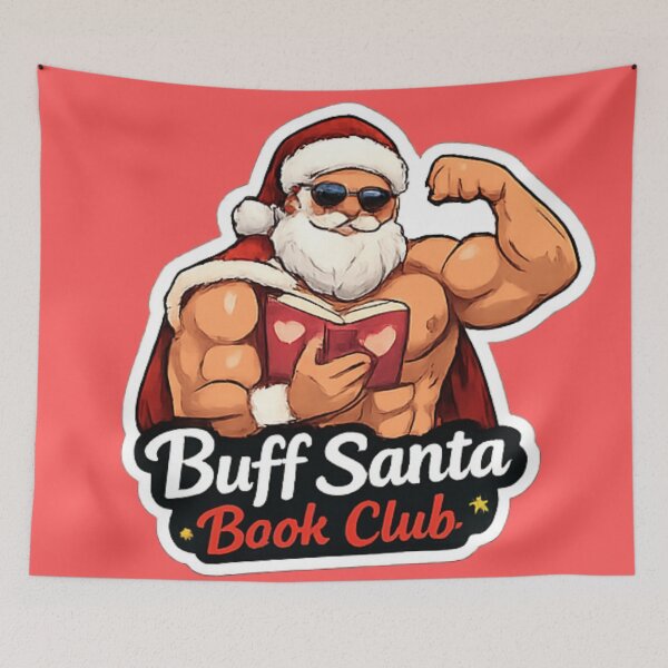 Item preview, Buff Santa Book Club designed and sold by ouatisworld.